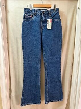 Vintage Y2K J&L Flare Jeans Deadstock NWOT Blue Denim Women’s Size 6 28